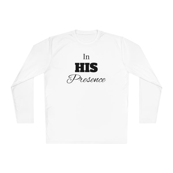 In HIS Presence Unisex Jersey Long Sleeve Tee